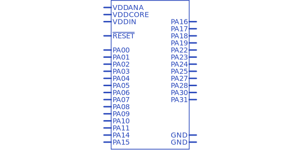 ATSAMD21E16A-AU